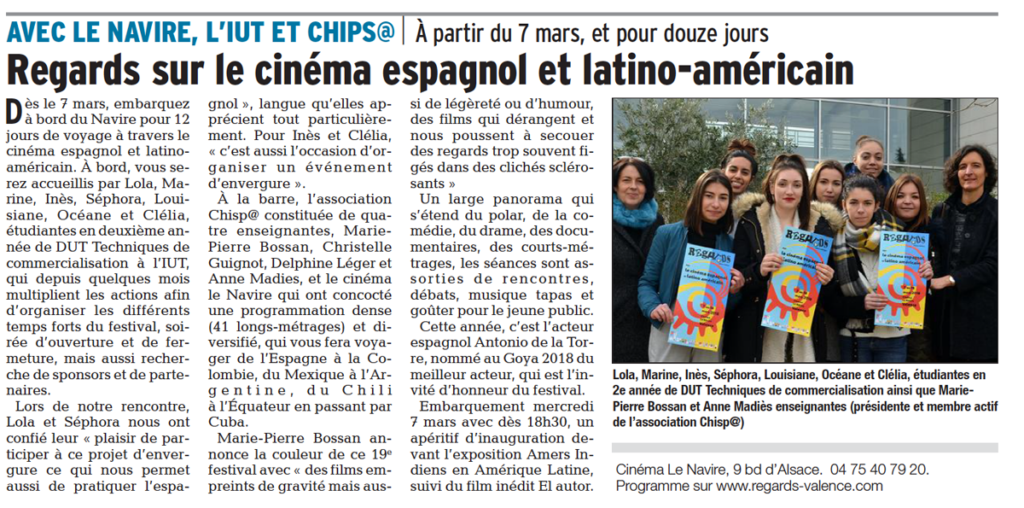 présentation film Fausta &agrave; Valence